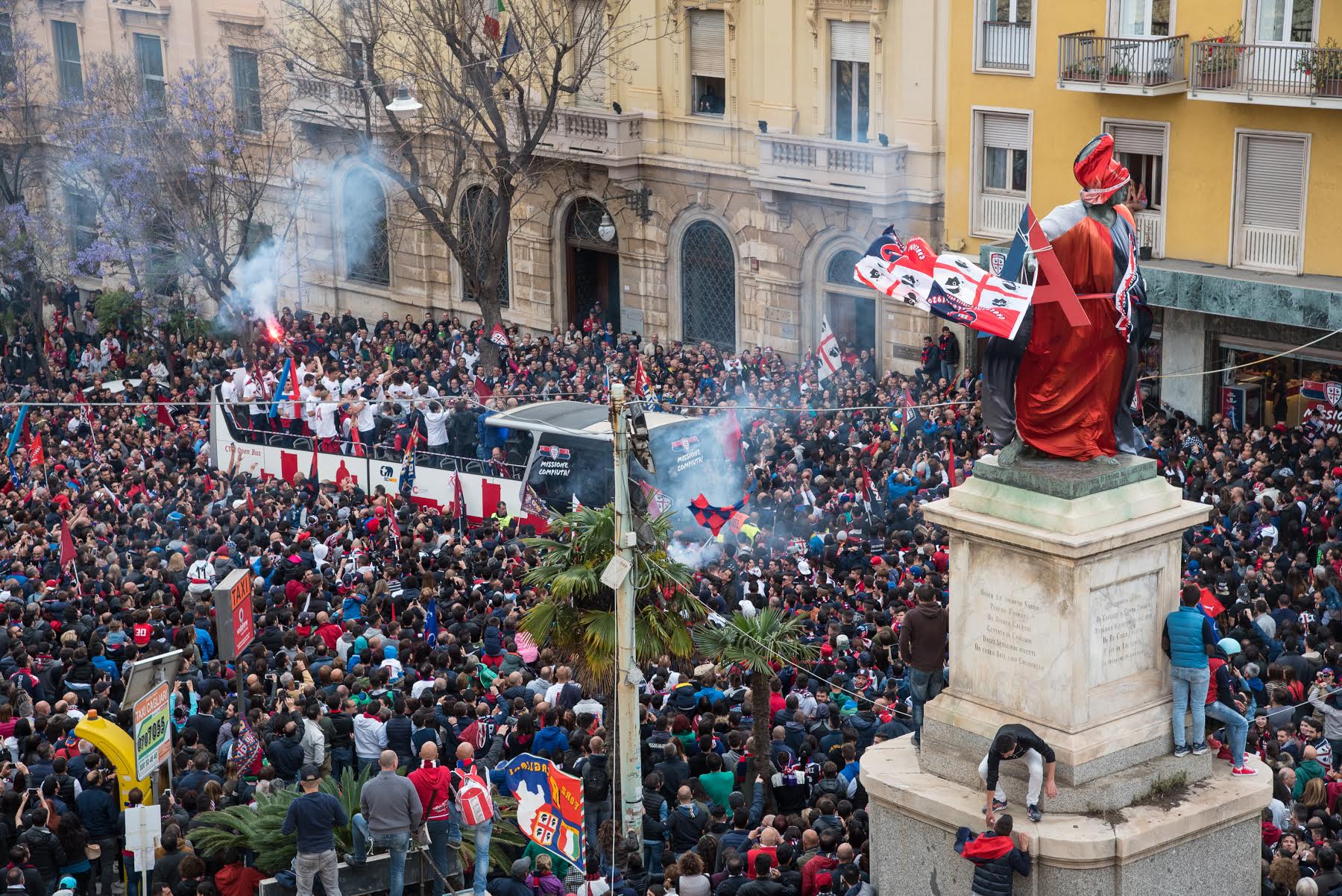 Il Cagliari in Serie A per la sesta volta